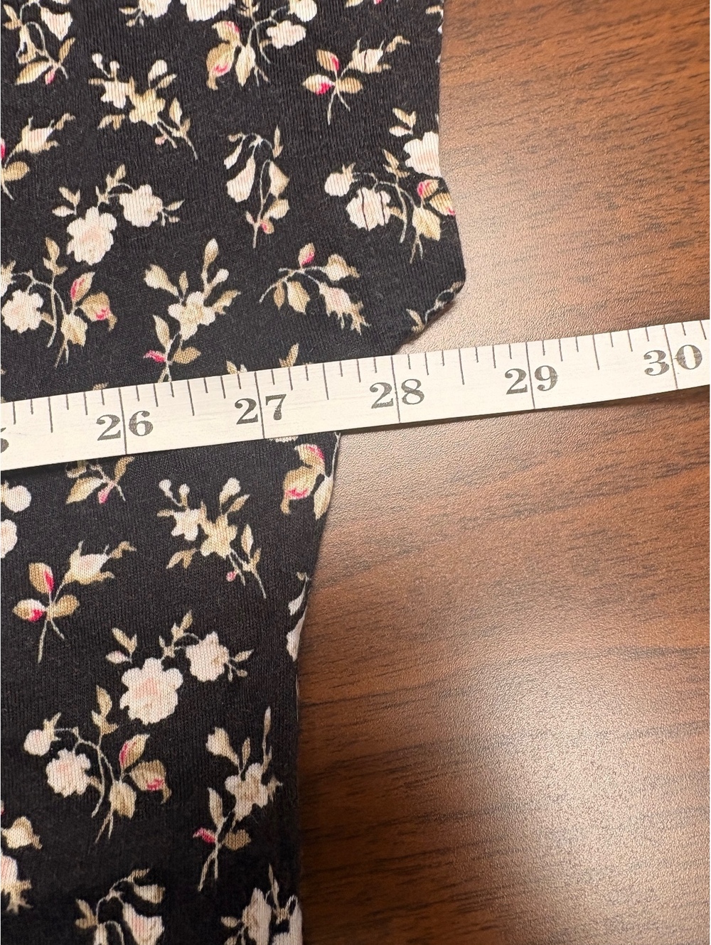 Lauren Ralph Lauren Black Floral Tie-Front Blouse Plus Size 3X - Picture 7 of 10